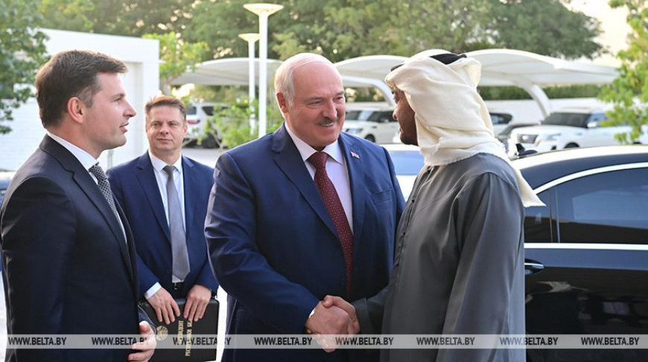 Президенты Беларуси и ОАЭ договорились о сотрудничестве по более чем десятку направлений.