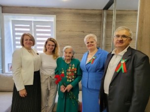 В Щучине с Днём Независимости Республики Беларусь поздравили ветеранов Великой Отечественной войны