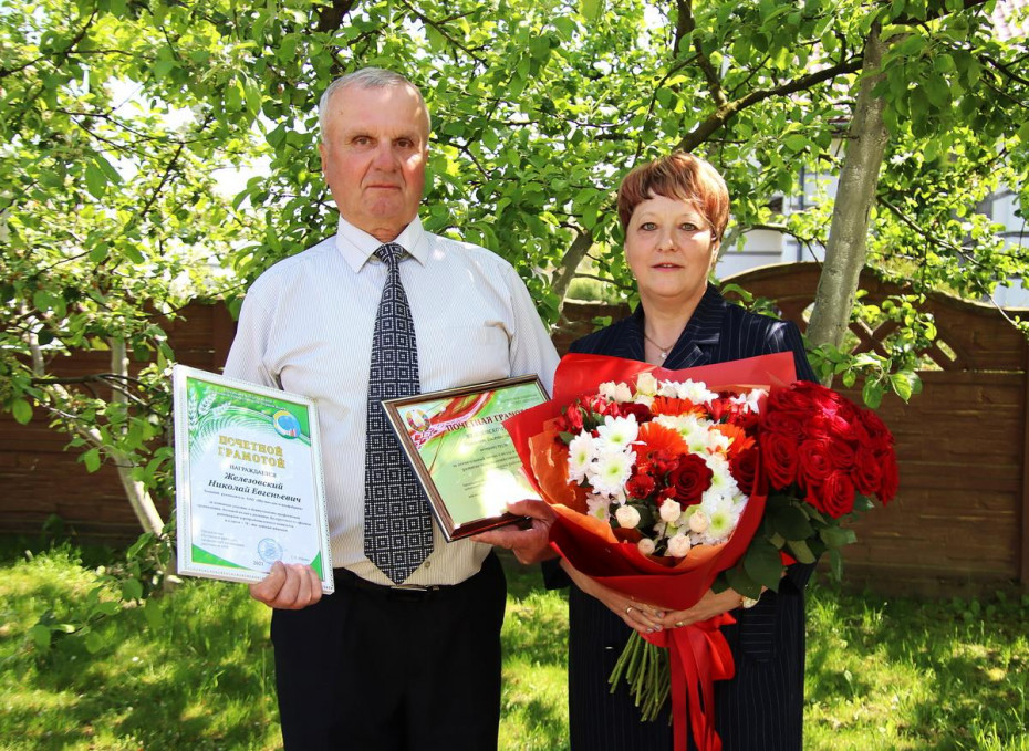 Бывший директор Щучинской птицефабрики Николай Железовский отметил свой 70-летний юбилей.