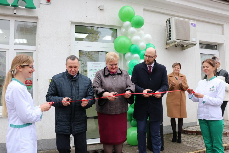 Сегодня в Щучине открылась обновлённая государственная аптека