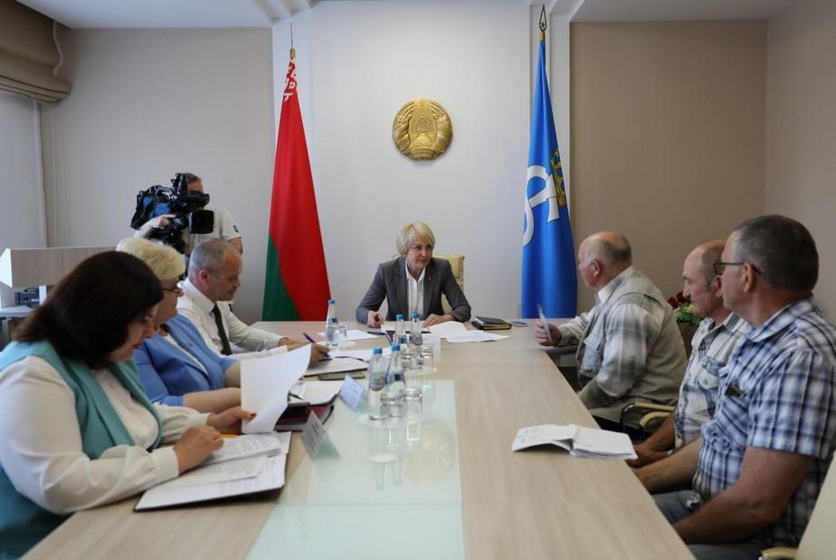 Заместитель Главы Администрации Президента Ольга Чуприс провела личный приём граждан в Щучине.